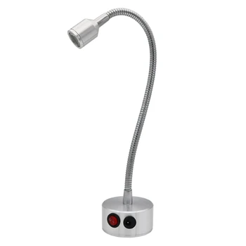 

recharging wall mounted cabinet spot lamp ,side hanging switch battery lamp , counter rotatable 10-50cm led flex tube lamp