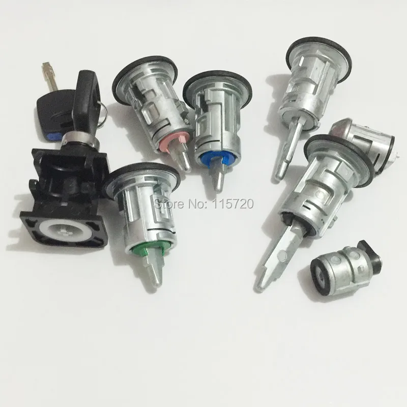 

for Ford Transit Connect 2002-2007 FULL LOCK SET Complete Lock Kit DOOR BONNET IGNITION 4425134 2T1AV22050AD 2T1A-V22050-AD