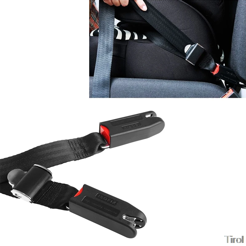 New Car child safety seat isofix/latch soft interface Connecting belt