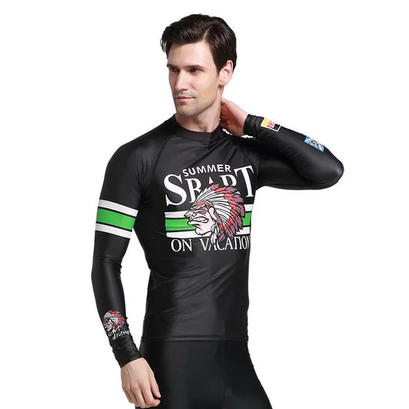 Buy 2017 New Rash Guards for Men Diving Surfing
