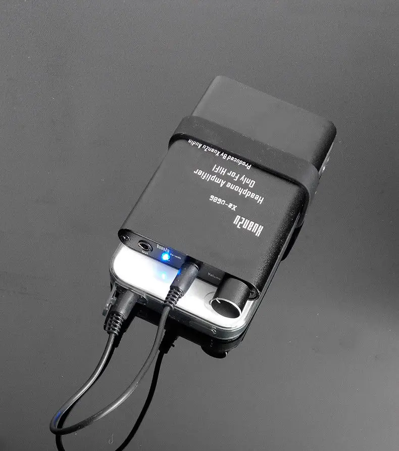 GZLOZONE Hifi Mini Portable Stereo headphone amplifier High current without noise L3 55