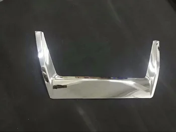 

MONTFORD For Toyota Noah Voxy 2017 2018 ABS Chrome Rear License Plate Cover Rear Gate Trunk Lid Trim Decoration Car Styling 1Pcs