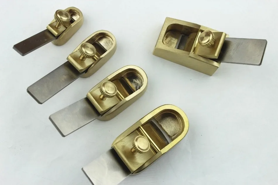 

5pcs various size brass planes violin making tools
