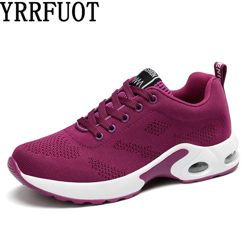 

YRRFUOT Fashion Trend Shoes For Women's Sneakers Lace-up Breathable Woman Casual New Arrival Vulcanized Zapatos Leopardo Mujer