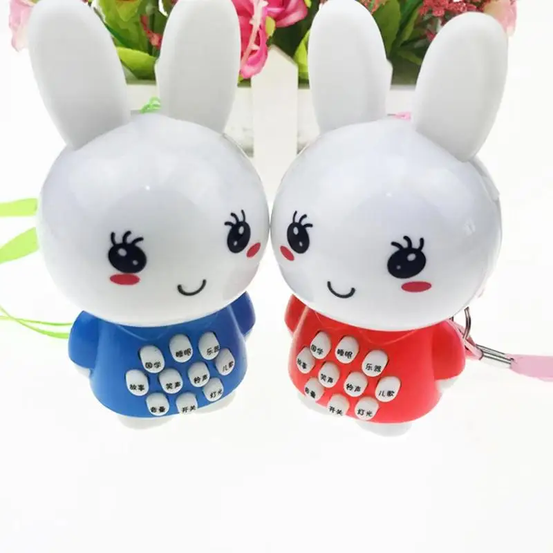 Пасхальная игрушка, мини-пластиковая электрическая машинка с милым Кроликом, игрушка, Пасхальный кролик, Музыкальная кукла