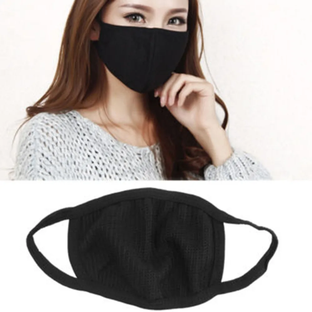 

Y&W&F 10pcs Winter Anti-Dust Mouth Face Mask Out Door Wearing Respirator Black High Quality Cotton Unisex Health Care Tool Kit