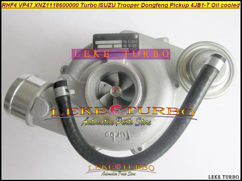 Турбокомпрессор RHF4 VP47 XNZ1118600000 для двигателя ISUZU Trooper Dongfeng Pickup 4JB1T с воздушным