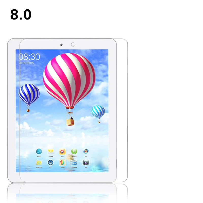 BEST Anti-shatter Tempered Glass film for Teclast P88 8.0 inch Tablet PC front HD lcd Screen protector Protective films | Компьютеры и