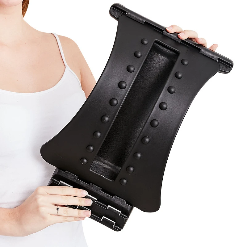 

Spine Pain Relief Lumbar Traction Relax Back Massage Board for Prevention Lumbar Disc Device Waist Massage