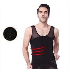 Мужской тонкий формирователь тела обратно Крест топы жилет для лечения ГИНЕКОМАСТИИ грудь связующего Корректор осанки мужской стимулятор пресса живота