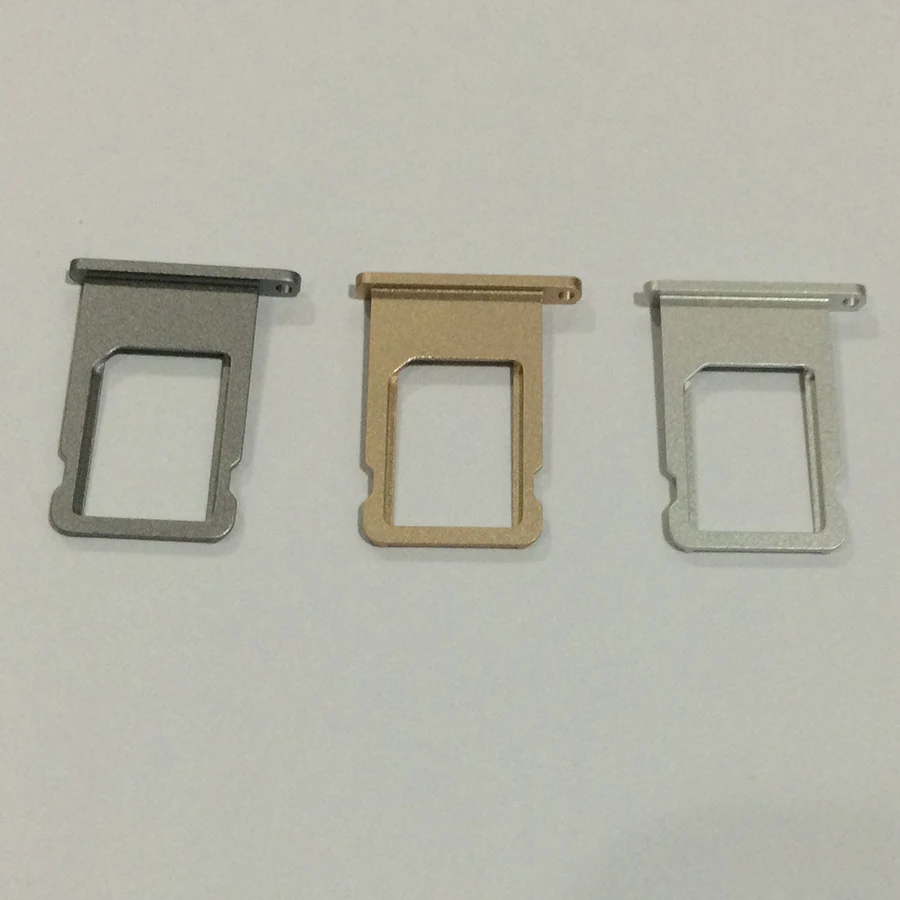 50 шт. Оригинальный Новый Nano лоток для sim карты Слот держатель iPhone 6 4 7 &quotЗолото