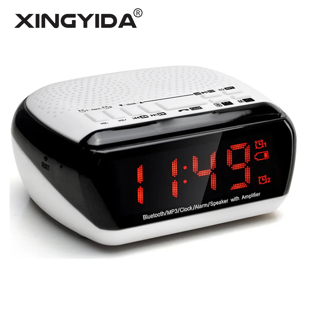 Xingyida Caixa де сом Bluetooth Динамик сабвуфер стерео Беспроводной S Поддержка будильник