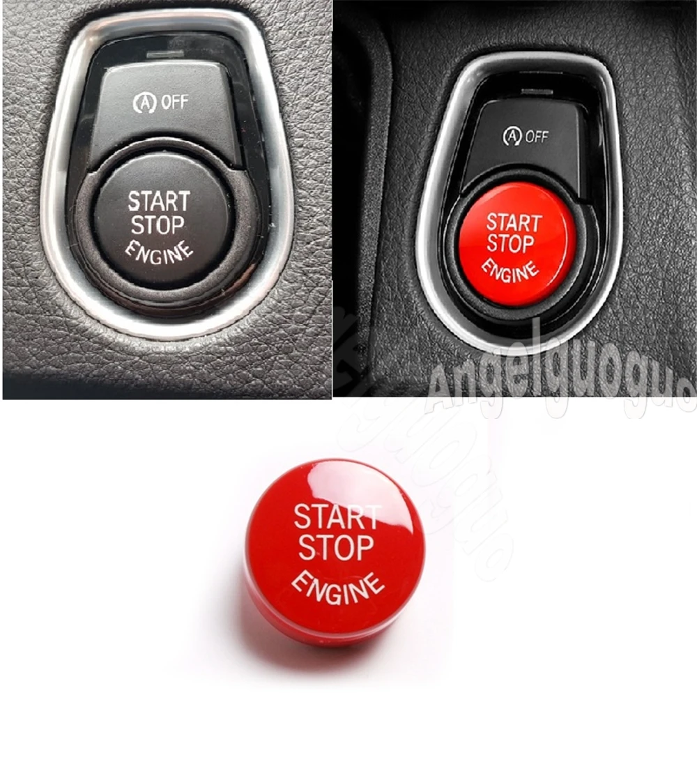 Car Engine Start Stop Button Replace Upgrade Fit For BMW F30 F10 F34 F15 F25 F48 X1 X3 X4 X5 X6
