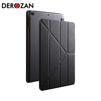 

Derozan Tablet Cases For Apple iPad Air 1 Air1 iPad 5 iPad5 9.7 inch Cover Silk Hard Stand Smart Sleep/Wake Case Bumper Coque
