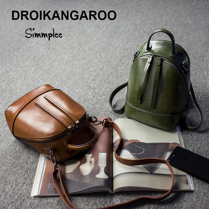 

2019 Leather Lady BackpackBackpack Women Small Backpack Luxury Designer Backpacks High Quality Vintage Ita Bag Mochila Serape