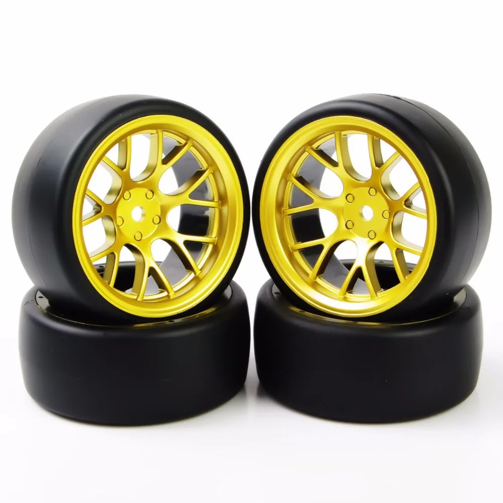 RC 1:10 On Road Car 6mm  12mm  ׼ 4Pcs RC ڵ Ÿ̾, 1/10 帮Ʈ Ÿ̾    HSP HPI