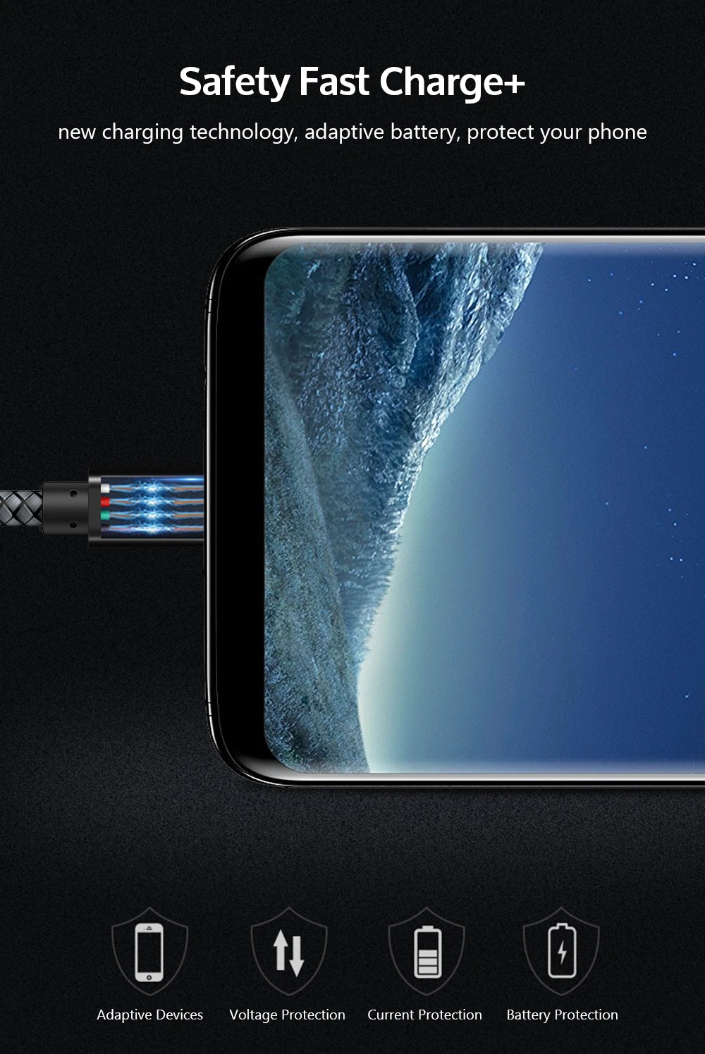 TIEGEM usb type-C кабель для samsung S10 S9 S8 Быстрая зарядка type-C кабель для зарядки мобильного телефона USB C кабель для Xiaomi mi9 Redmi