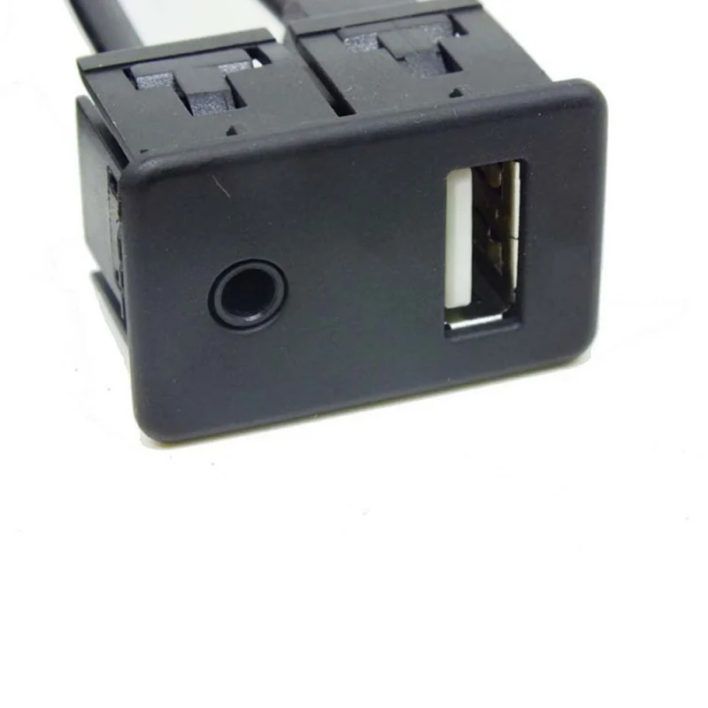 Автомобильный аудио USB AUX кабель удлинитель 1 метр AUX аудио USB кабель