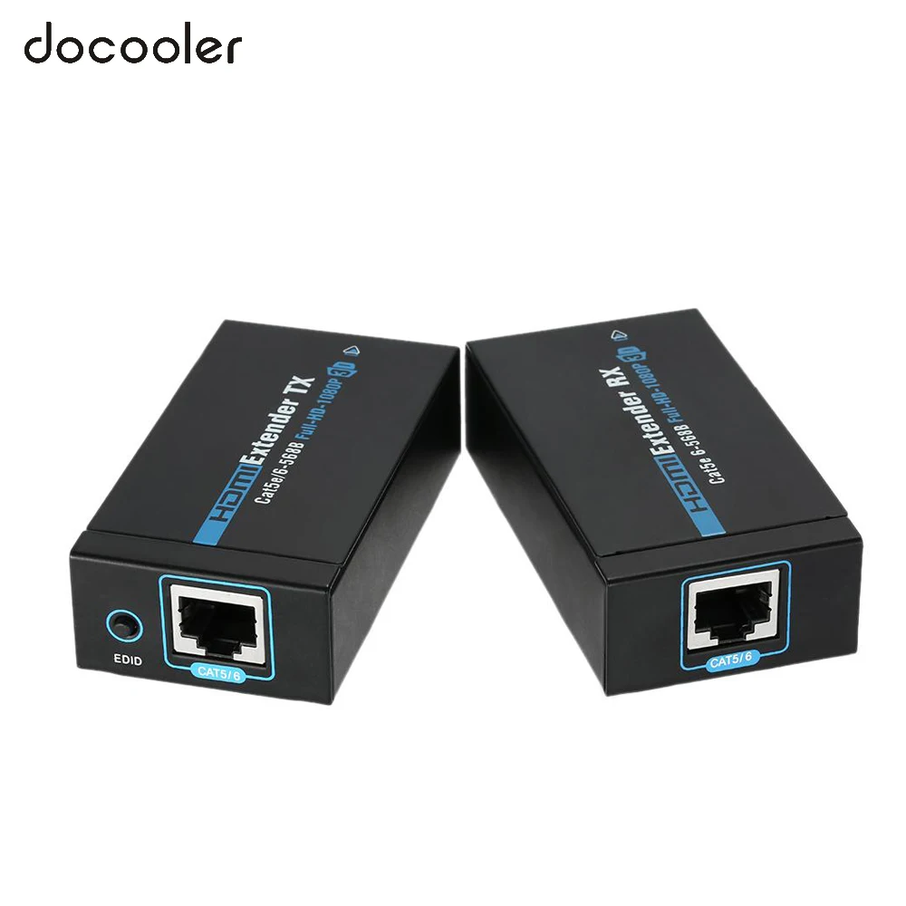 ANQ-E60 60 м HDMI удлинитель 1080p 3D HDMI передатчик HDMI приемник через Cat 5e/6 RJ45 Ethernet конвертер США ЕС штекер