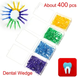 400 pcs Dental Disposable Wedge with Hole All 4 Sizes Dentist Materials Dentistry Insturment Dental Tools Teeth Wedge 4 Color 400 pcs Dental Disposable Wedge with Hole All 4 Sizes Dentist Materials Dentistry Insturment Dental Tools Teeth Wedge 4 Color