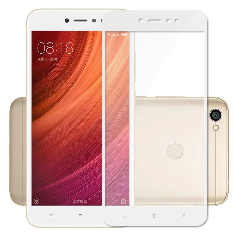 Полное покрытие из закаленного стекла для Xiaomi Redmi Примечание 5A Pro Prime MDG6 S MDE6