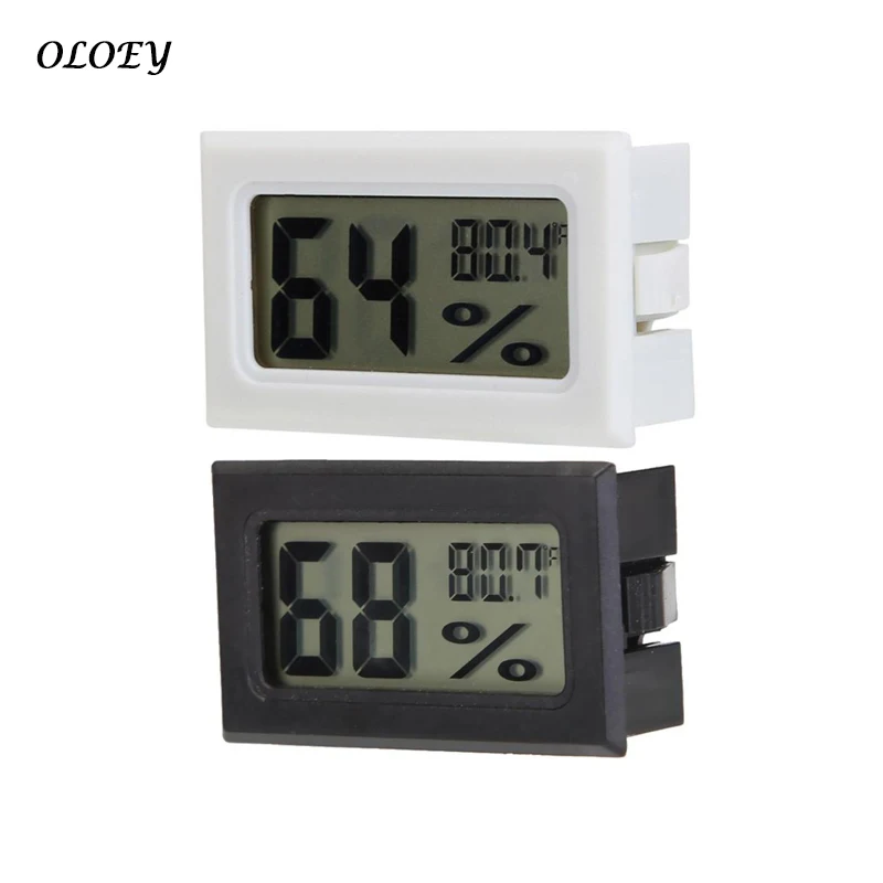 

Mini Digital LCD Temperature Sensor Humidity Meter Thermometer Hygrometer Indoor Room Temperature Sensor Humidity