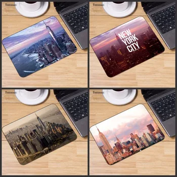 

Yuzuoan New York City Scenery Comfort Custom Support Game Gaming mousepad Size for 180x220x2mm and 250x290x2mm Rubber Mousemats