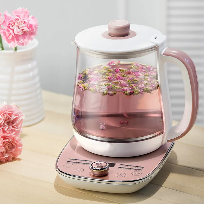 Health pot automatic thickening glass multi-functional thermal insulation mini electric tea flower pot цена Health pot automatic thickening glass multi-functional thermal insulation mini electric tea flower pot цены онлайн