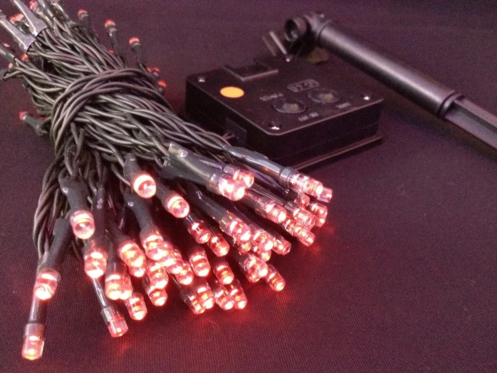 Modos de Led Movido a Energia Festa de Natal Quintal ao ar 2pcs ao ar Livre Solar Luz Cordas Jardim Fada Lâmpada 10m 22m 100 Led 200 8 17 Modos de LED 8 Movido A Energia
