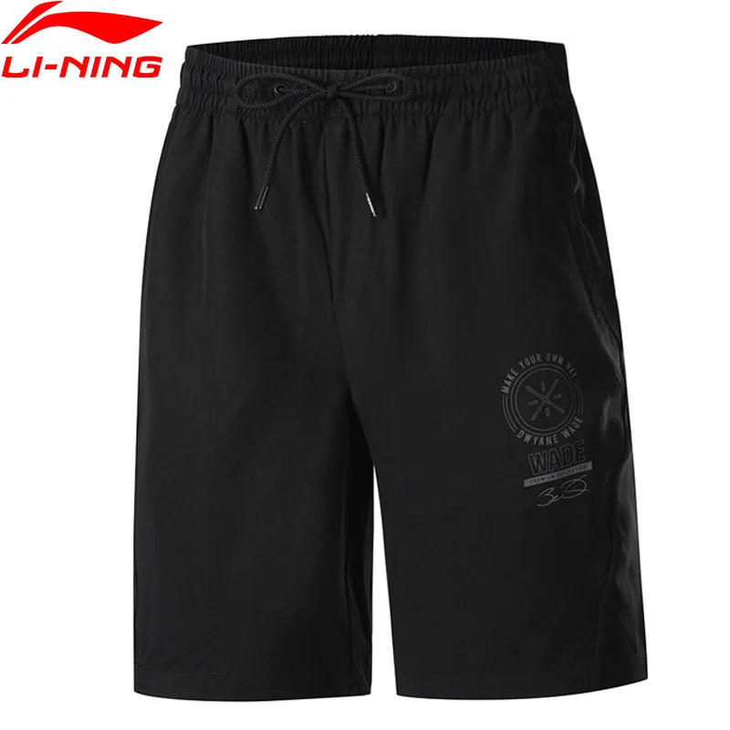 

Li-Ning Men Wade Series Sports Walk shorts Loose Fit Breathable 100% Viscose Adjustable LiNing Sport Bottoms AKSP075 CAMJ19
