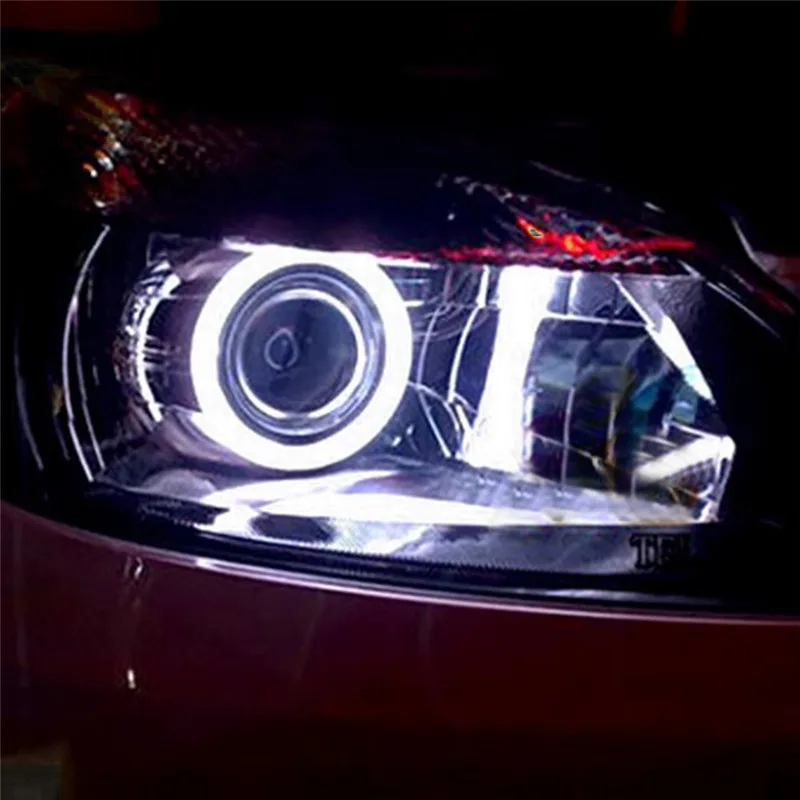 2pcs Individuality 80mm Car Daytime Running Lights Cars Auto Motorcycle