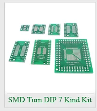 10 шт. SOP24 SSOP24 TSSOP24 к DIP24 PCB Pinboard SMD для DIP 0,65 мм/1,27 мм до 2,54 мм DIP Pin Pitch PCB плата Конвертер Разъем