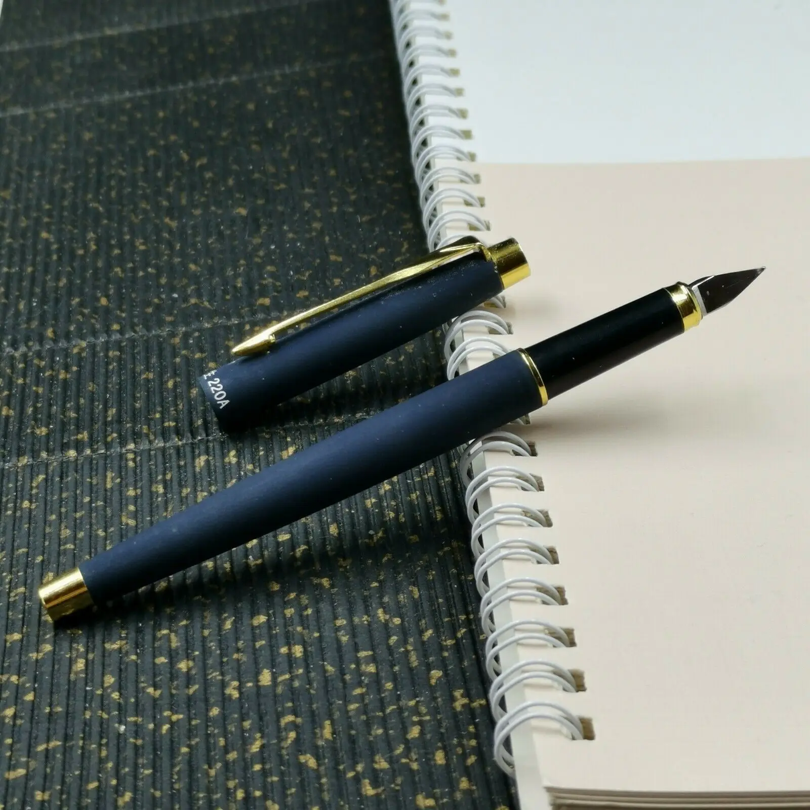 

Old Stock Vintage Wing Sung 220A Fountain Pen Aerometric Pen 1996S