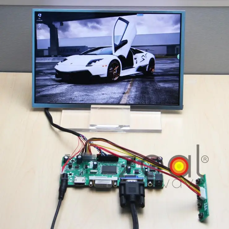 

(HDMI+DVI+VGA+Audio) LCD/LED Controller Board+N101ICG-L21 HSD101PWW1 10.1" 10.1Inch 1280*800 IPS LCD Display
