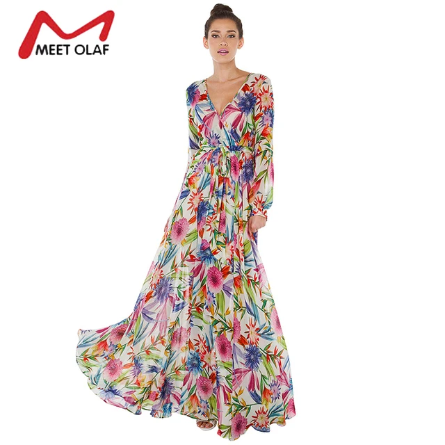 Long Sleeve Maxi Dress