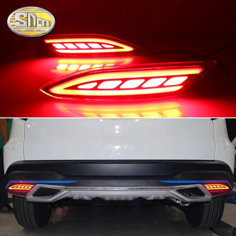 

For Honda HR-V HRV Vezel 2015 2016 2017 Multi-function 12V LED Rear bumper lamp Rear fog light driving turning braking light