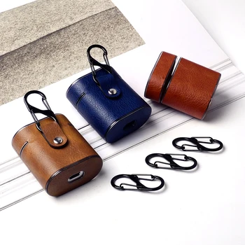 

PU Leather Earphone Cases for Honor FlyPods / Honor FlyPods Pro / Huawei FreeBuds 2 Pro Charging Bin Protective Cover airpods