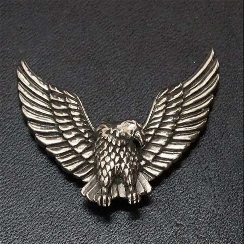 47*30mm Pure Brass Buckles Metal Antique Eagle With Wings Smooth Face For Belt Bag Clothes And All Diy Decoration