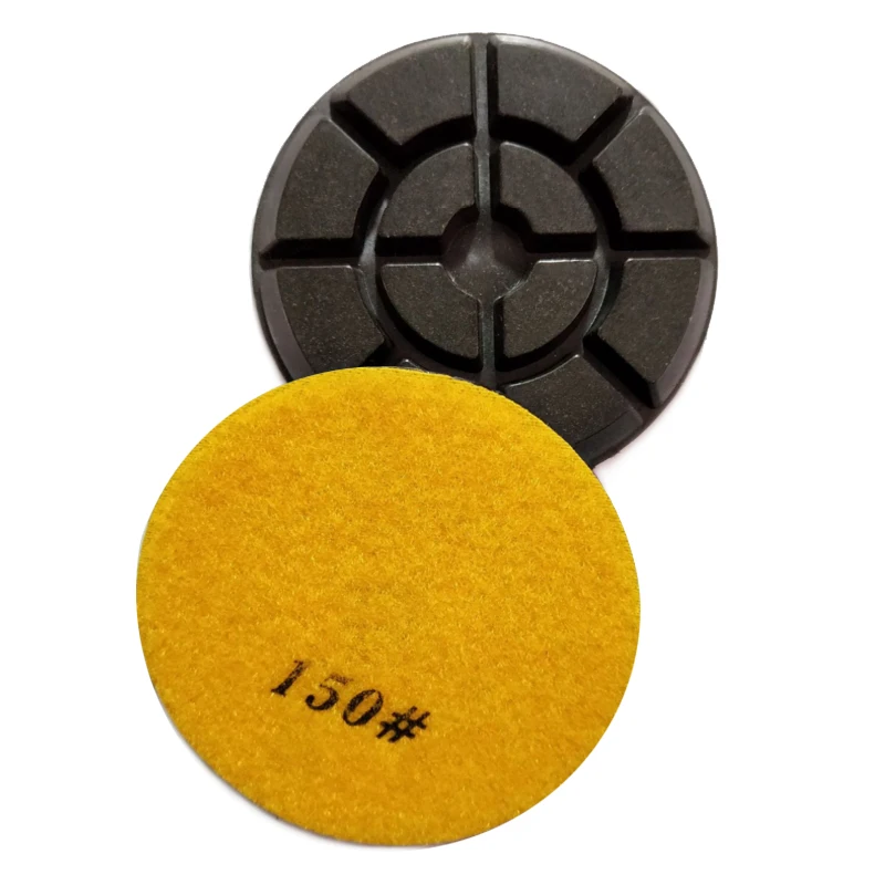 RIJILEI 7 шт./компл. 4 дюйма Алмазный Полировочный диск колодки 100 мм для полировки Бетонного Пола колодки терраццо Керамика восстановление шлифовальный диск HF10