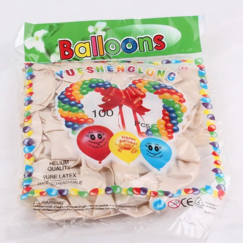 200 шт/партия латексные гелиевые надувные утолщенные вечерние воздушные шарики для украшения детские игрушки на день рождения