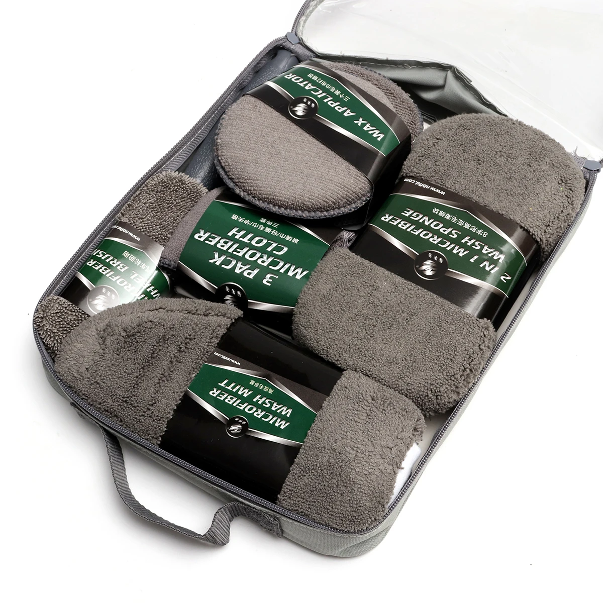 9Pcs/set Car Care Car Cleaning Kit Car Appearance Interior Cleaning Wheel Cleaning Kit Kitchen Furniture Office Cleaning Tool