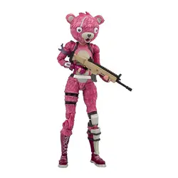 19 см новая горячая игра Fortnight розовый медведь фигурка игрушки команда лидер розовый медведь ПВХ фигурка модель игрушки