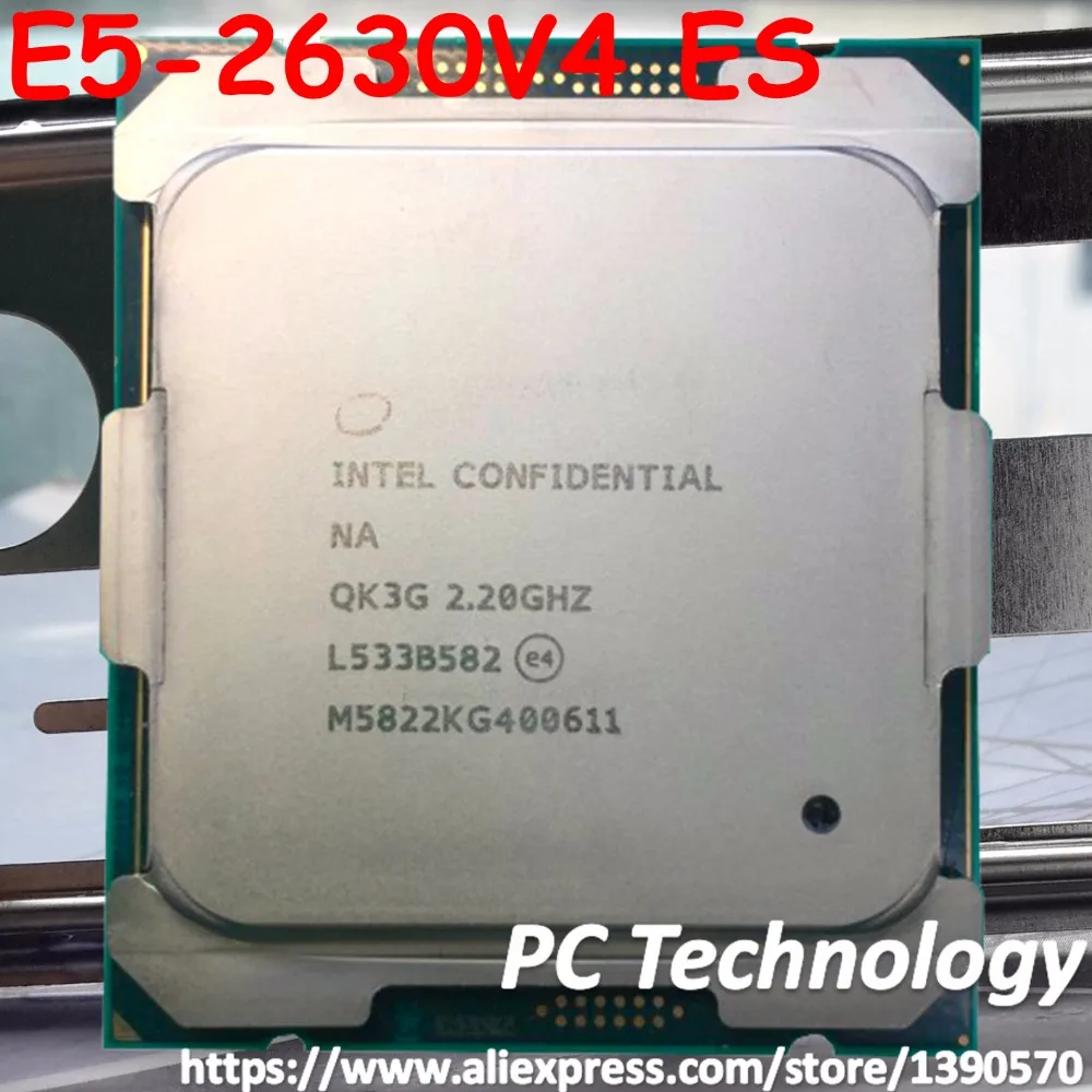 Xeon-intelプロセッサ,オリジナル,es e5 2630v4 qk3g 2.20ghz 10コア25mb e5 2630 v4  LGA2011-3 E5-2630V4 E5-2630,送料無料v4