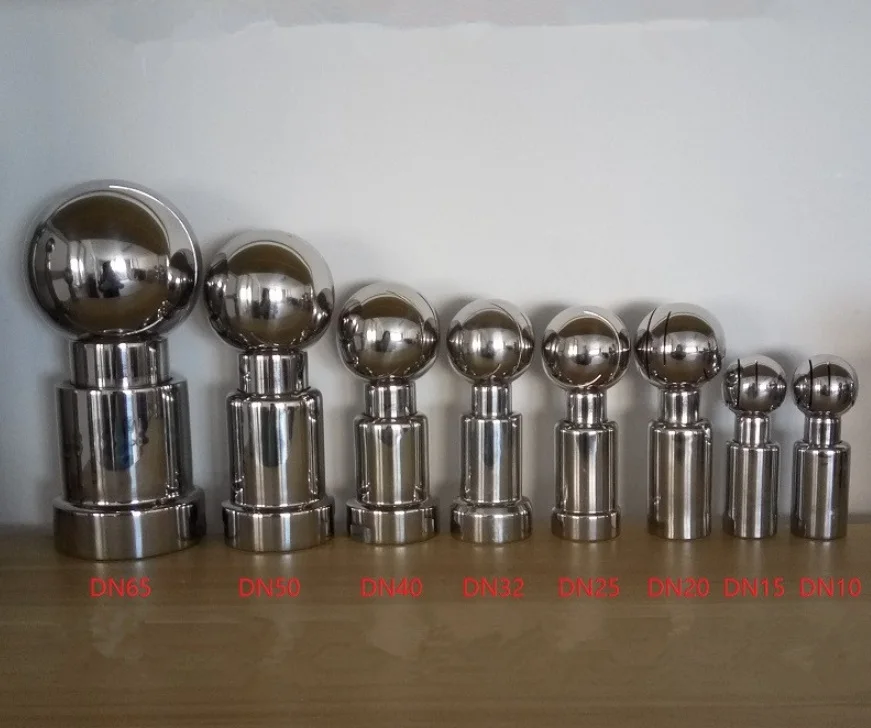 

3/8"/1/2''/3/4"/1"/ 2'' Female Thread CIP Tank Cleaning Rotary Spray Ball SS 304