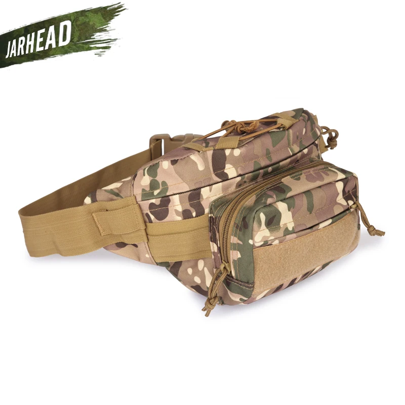 Наружная поясная сумка в стиле милитари, тактическая поясная сумка на плечо, многокарманная Сумка для кемпинга, походов, поясная сумка, кошелек, кошелек - Цвет: CP