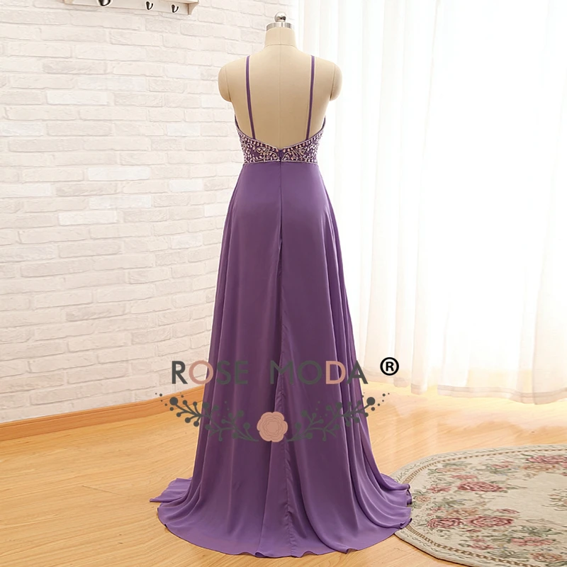 purple prom dressc