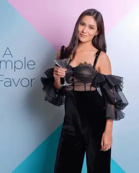 

High Quality Lace See-through Backless Lantern Sleeve jumpsuits Sexy Women Night Club Spaghetti Strap Black Jumpsuit Wholesale