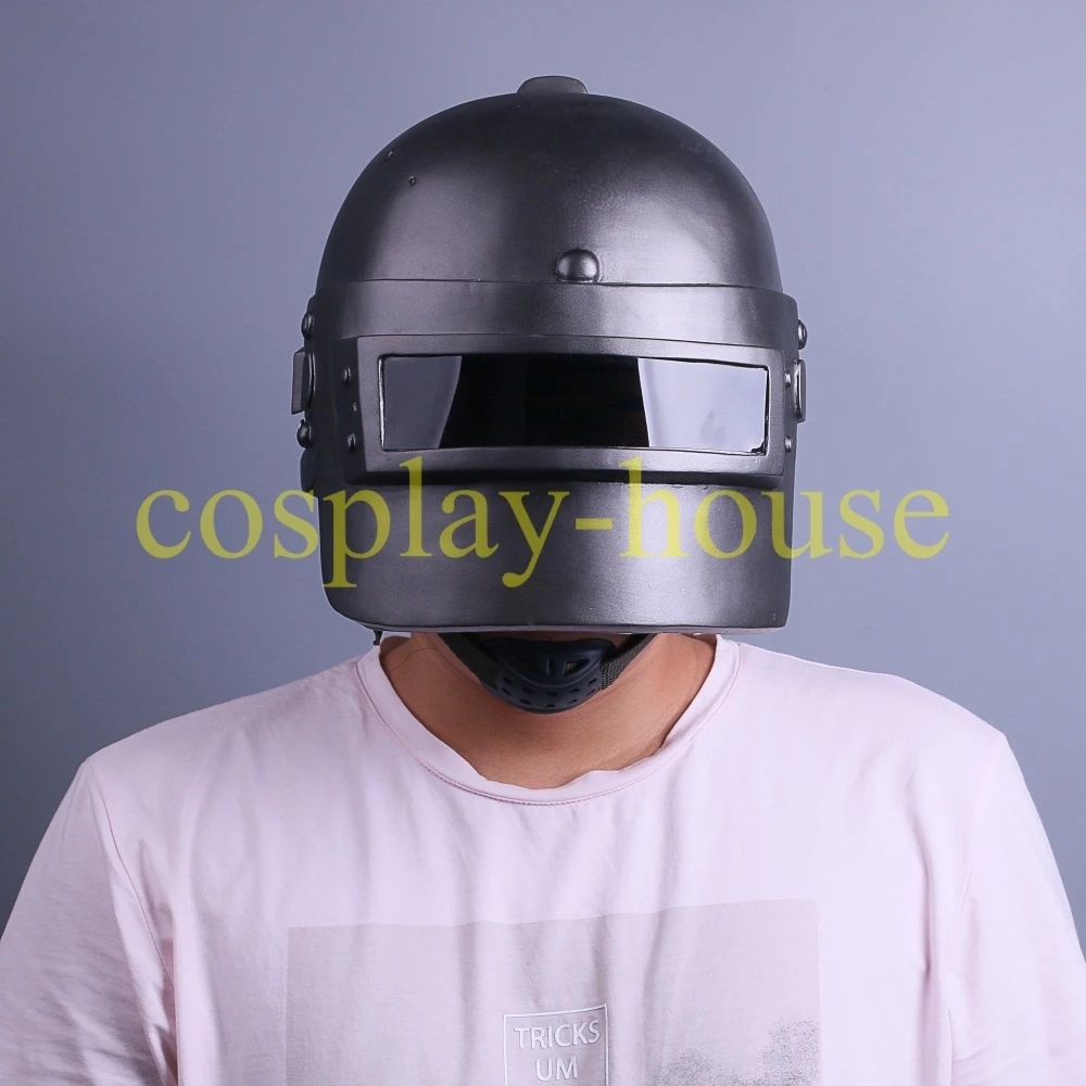 Cosplay Game Playerunknown's Battlegrounds Helmet PUBG Level 3 Helmets Men's Cap Mask Halloween party New   (1)