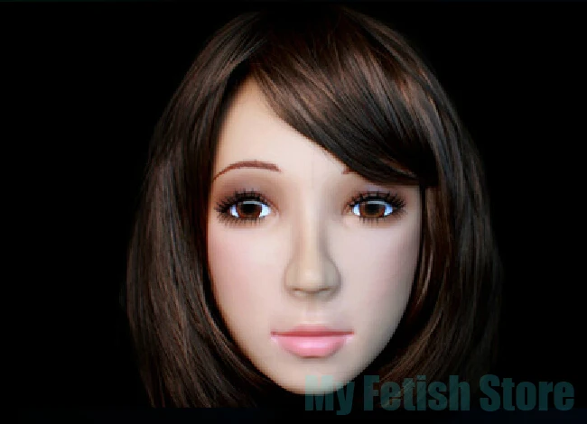

[SH-19] Top quality real face mask, cosplay female realistic silicone mask crossdresser, party mask masquerade masks