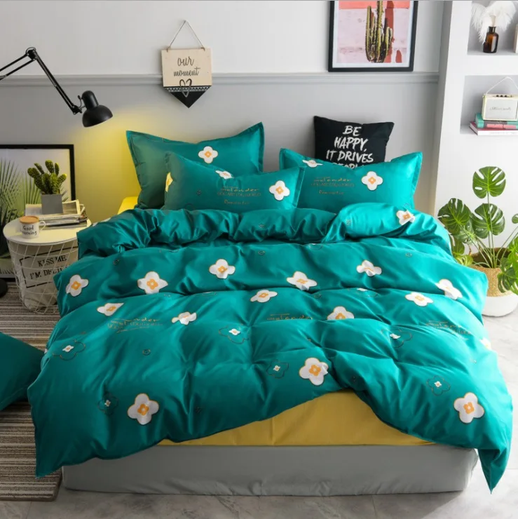 

mylbpolyester microfiber Duvet Cover Set 1pc Duvet Cover 1pc Bed Sheet Set 1pcs/2pcs Pillowcase Full/Queen/King Size Bedding Set
